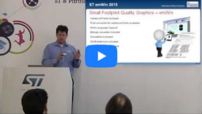 Segger emWin library for STM32F4